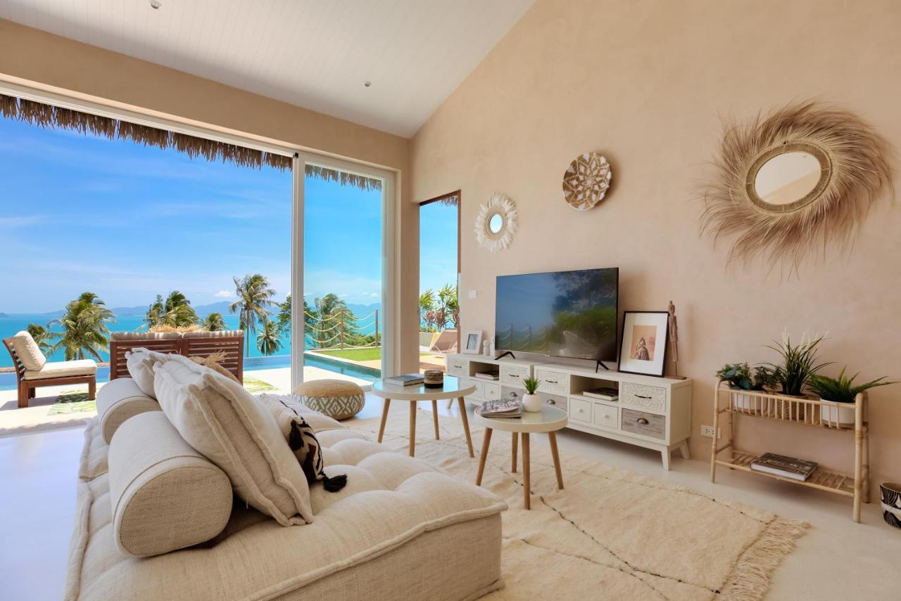 Tropical Seaview Villa With Pool Koh Samui Luaran gambar