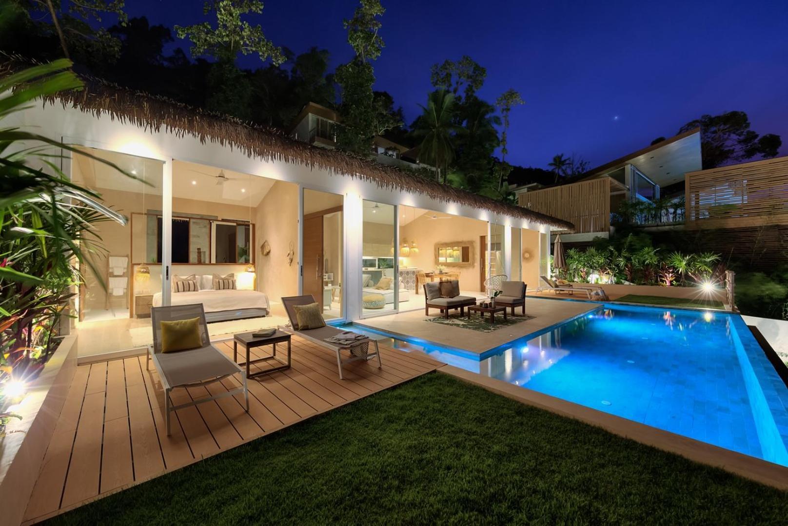 Tropical Seaview Villa With Pool Koh Samui Luaran gambar