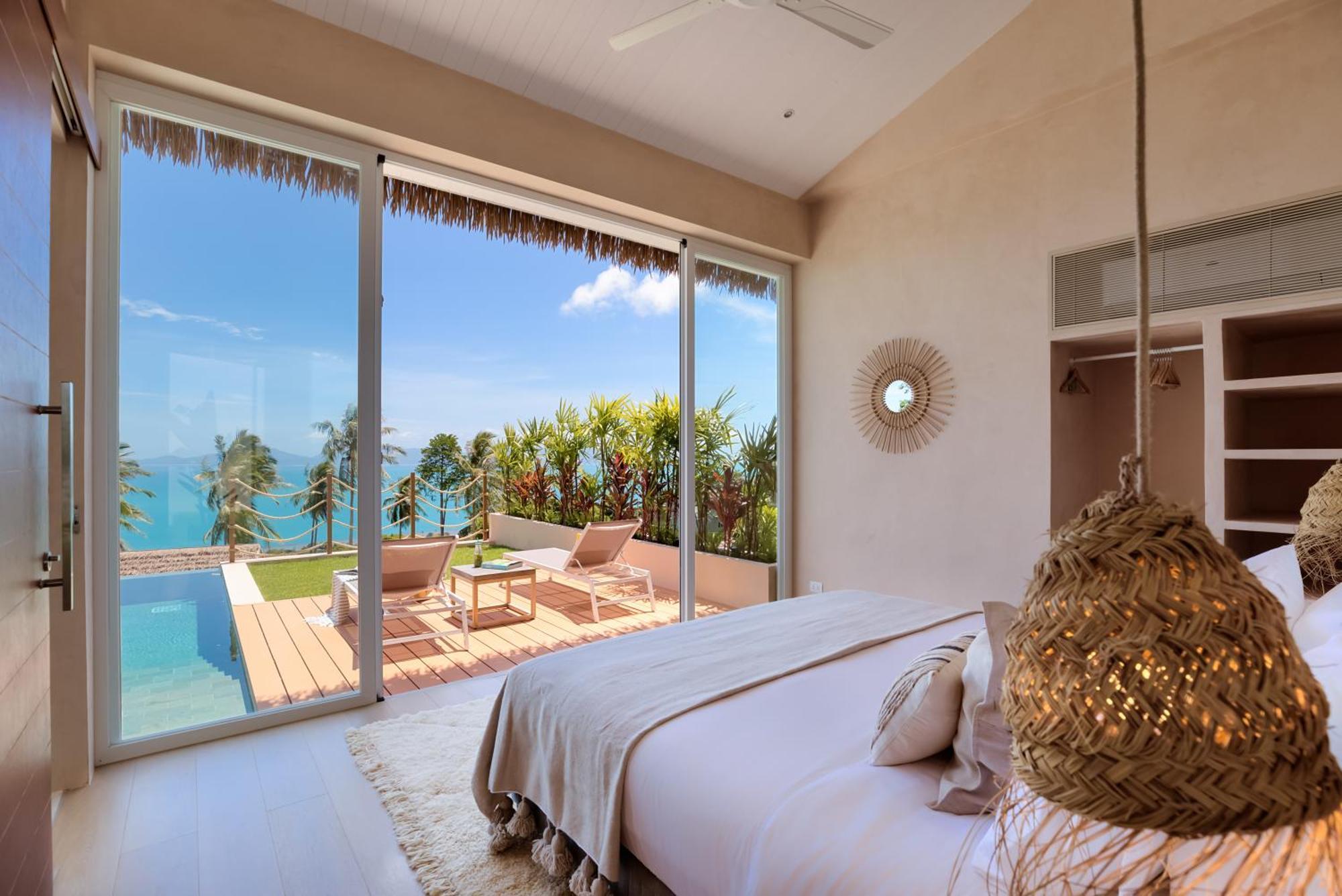Tropical Seaview Villa With Pool Koh Samui Luaran gambar